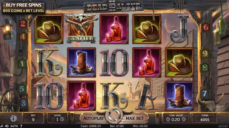 Gioca alla slot Dead or Alive 2