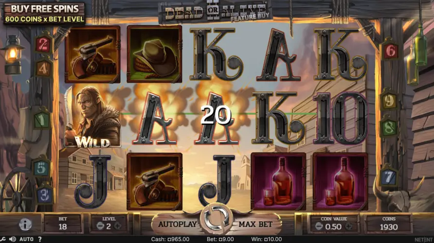 Accedi alla slot Dead or Alive 2