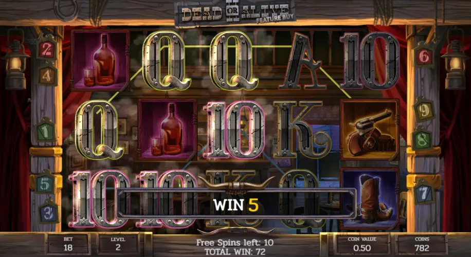 Bonus in denaro e giri gratuiti per la slot Dead or Alive 2