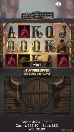 Versione mobile della slot Dead or Alive 2
