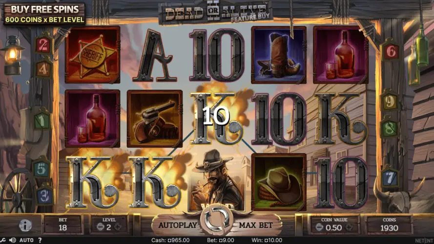 Slot Dead or Alive 2 nei casinò: registrazione